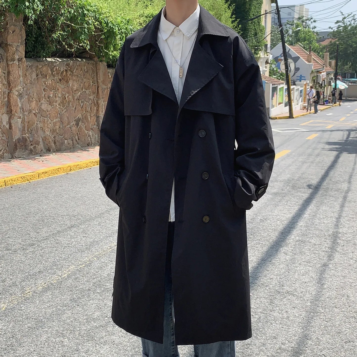 Loose Long Overcoat