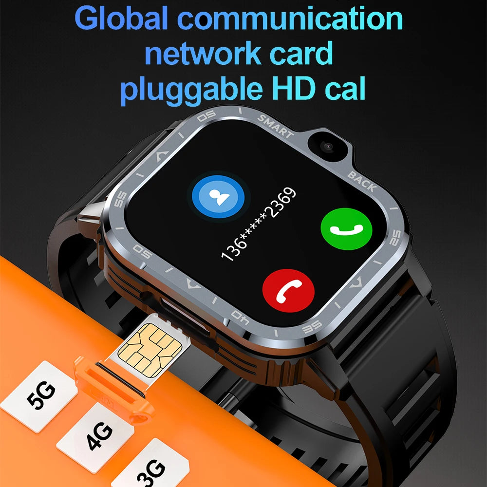 HD Dual Camera smart watch NFC 2G 4G Sim Card