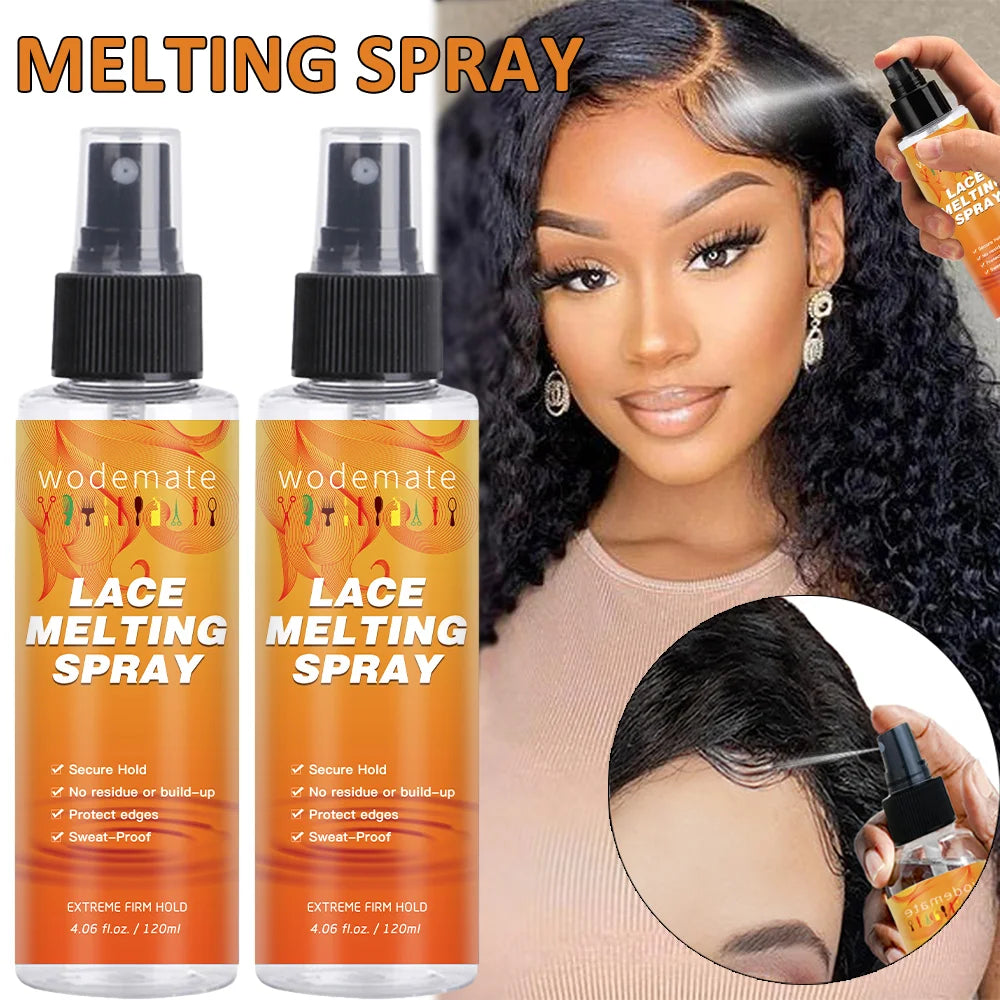 Melting Spray for Lace Wig Long Lasting Invisible