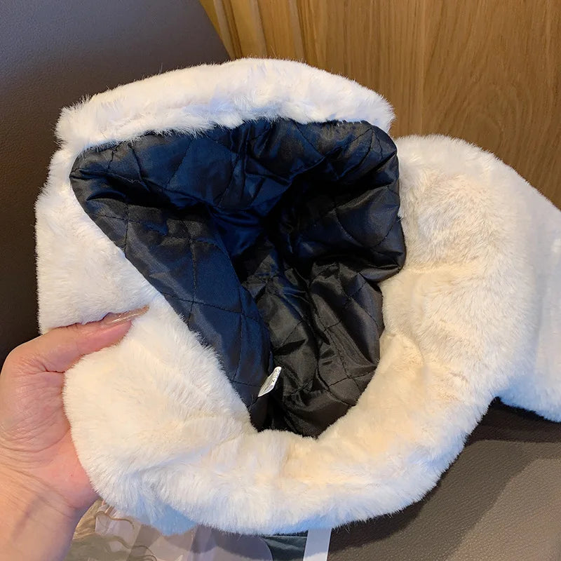 Women's Winter Thickened Warm Beanie Russian Caps