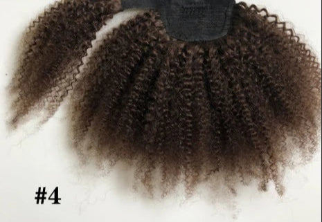 Wrap Around Afro Curly Clip In Ponytail