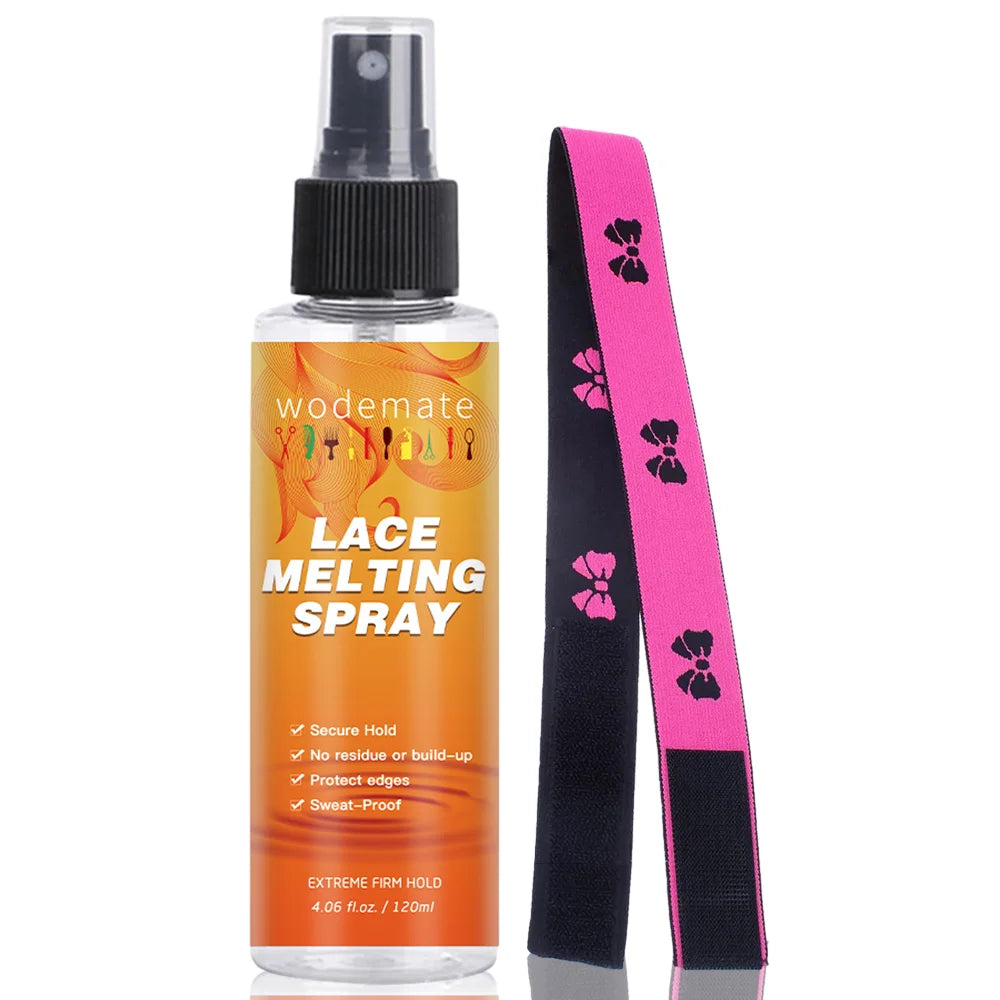 Melting Spray for Lace Wig Long Lasting Invisible