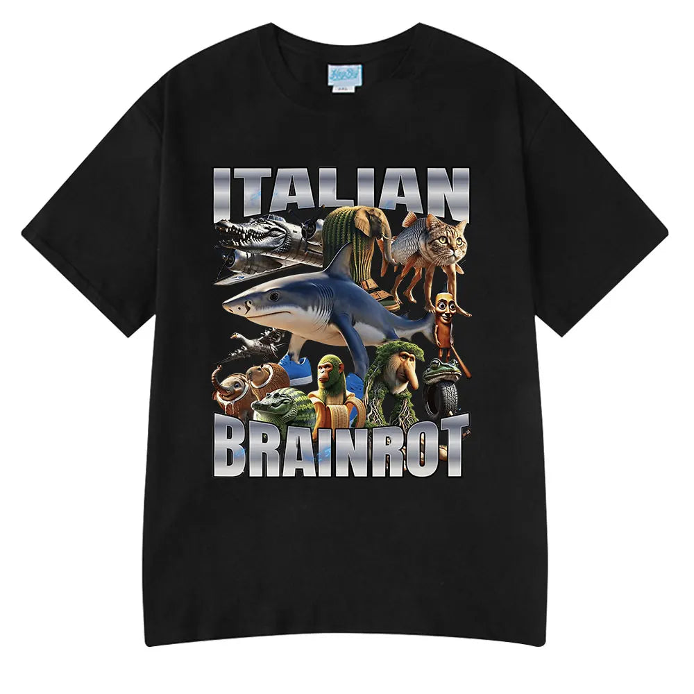 Humor Style T Shirts Unisex Summer O-Neck Tops