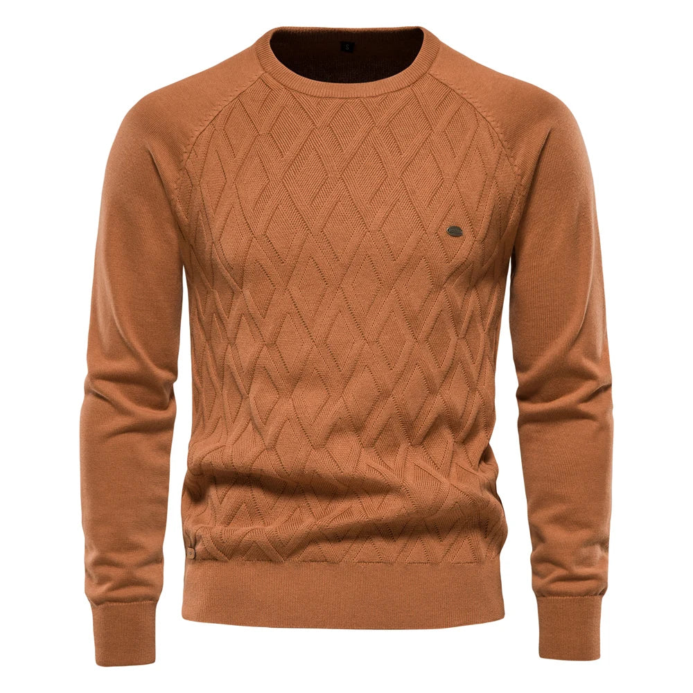 Sweaters Long sleeve Knitted Male Pullover