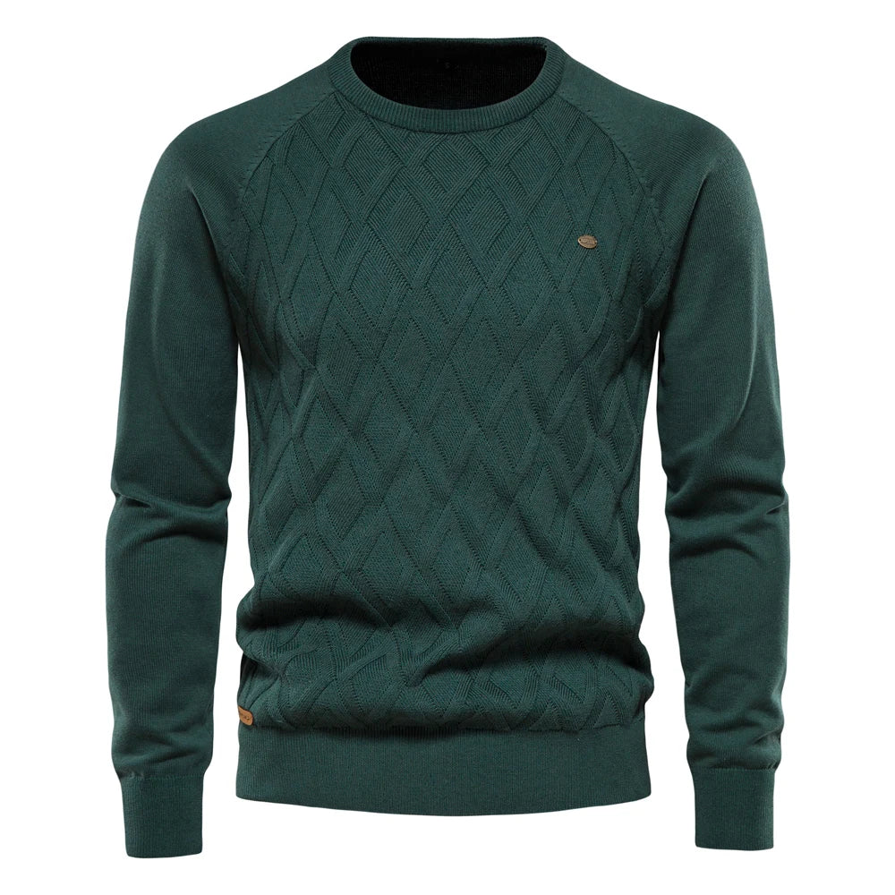 Sweaters Long sleeve Knitted Male Pullover