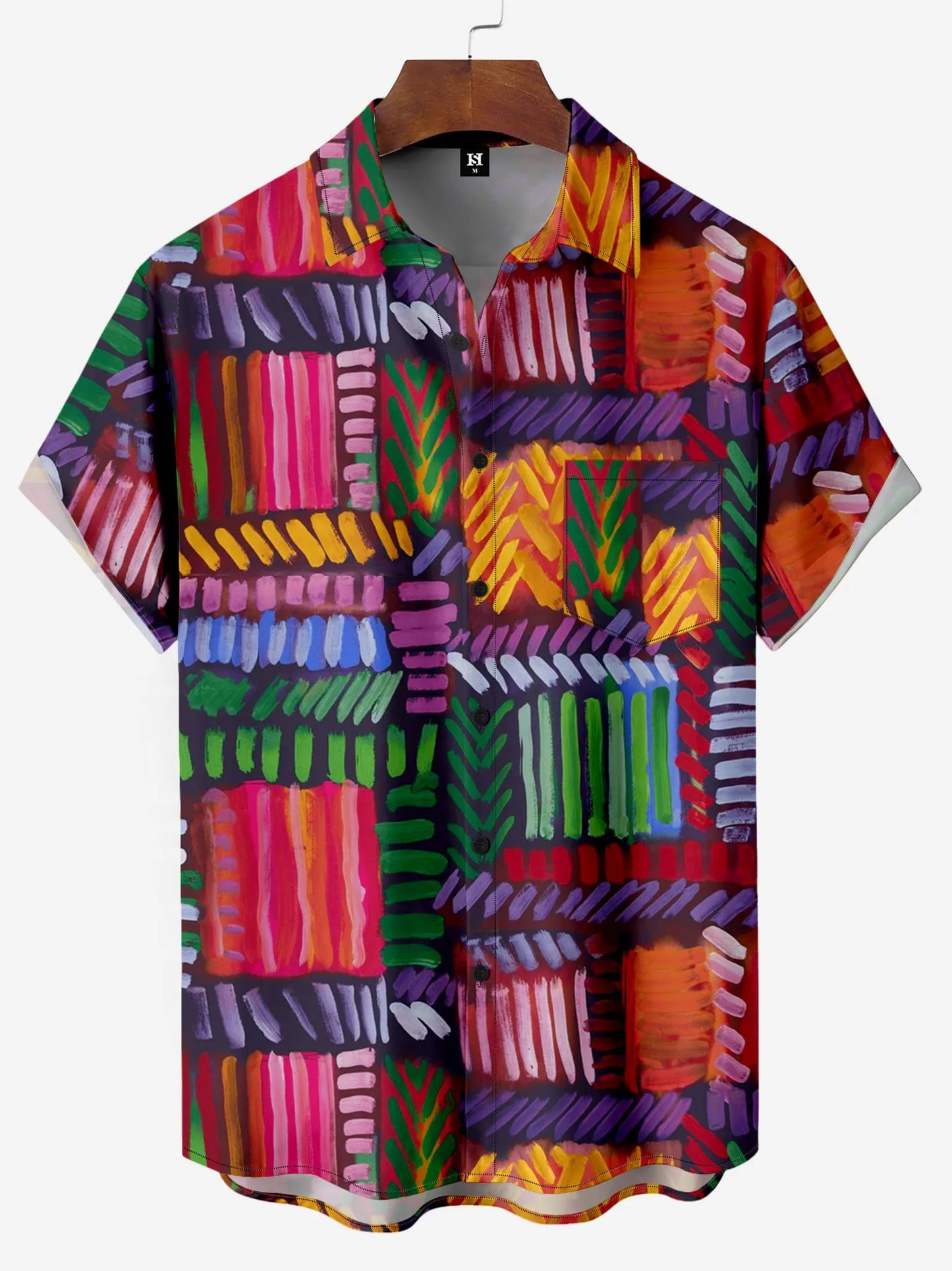 Beach Shirt Camping Short Sleeve