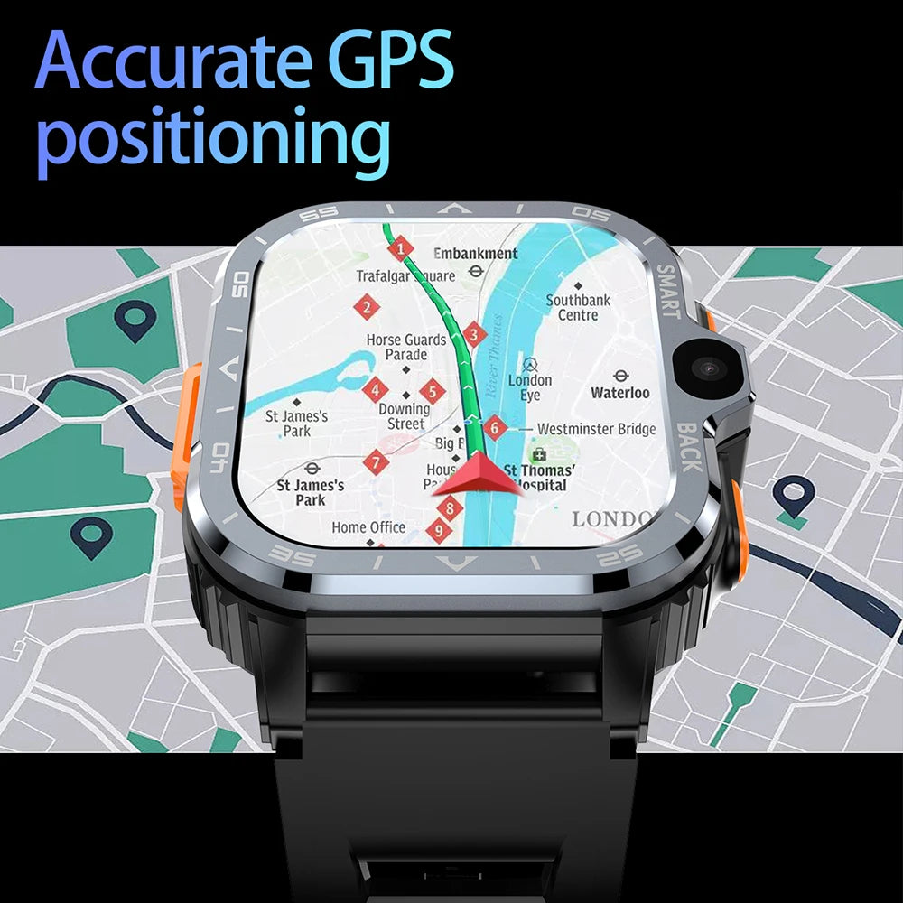 HD Dual Camera smart watch NFC 2G 4G Sim Card
