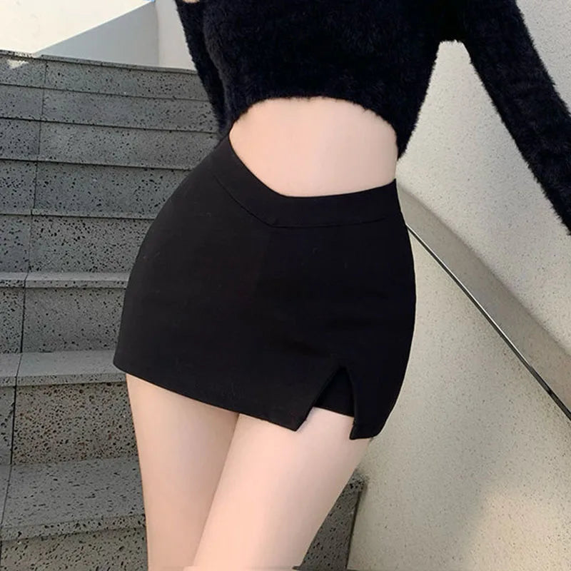 Split Mini Skirts