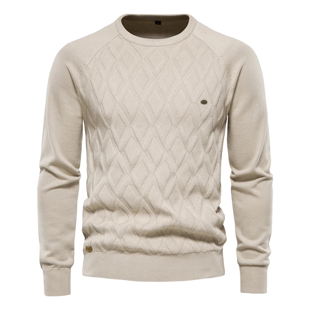 Sweaters Long sleeve Knitted Male Pullover