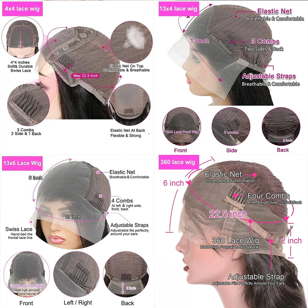 Bone Straight Lace Frontal Wig