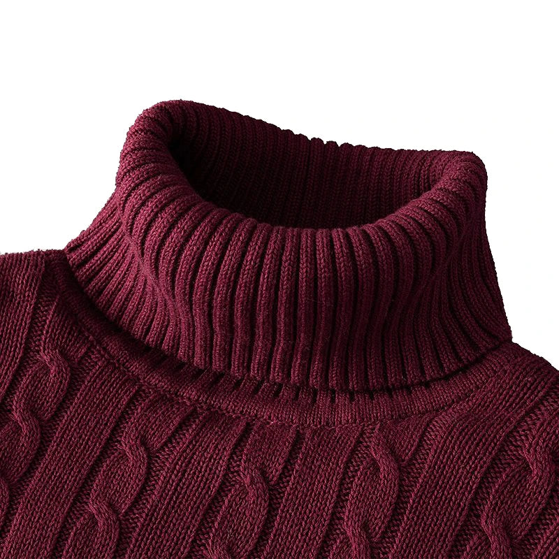 New Rollneck Knitted Turtleneck Sweater