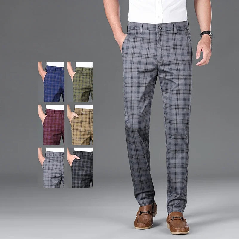 Personalized Versatile Stretch Slim Trousers