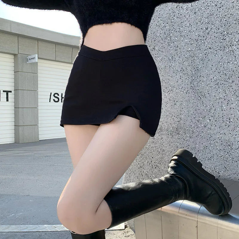 Split Mini Skirts
