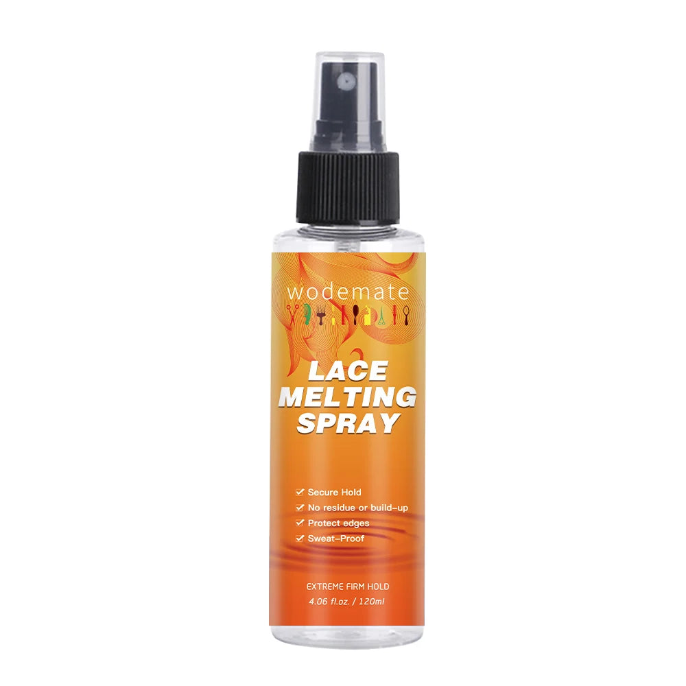 Melting Spray for Lace Wig Long Lasting Invisible