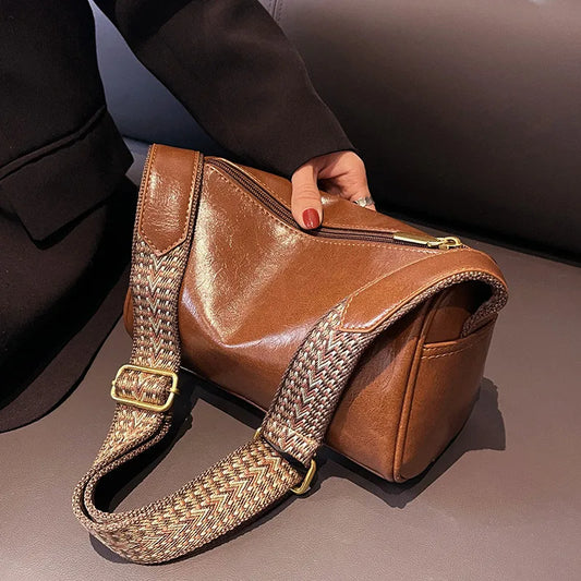 Leather Shoulder Bag