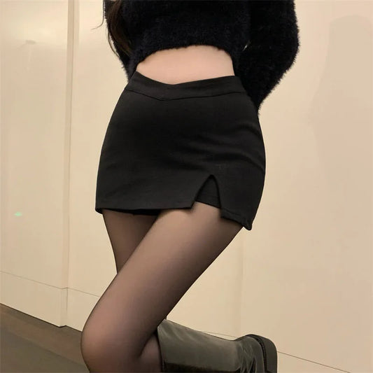 Split Mini Skirts
