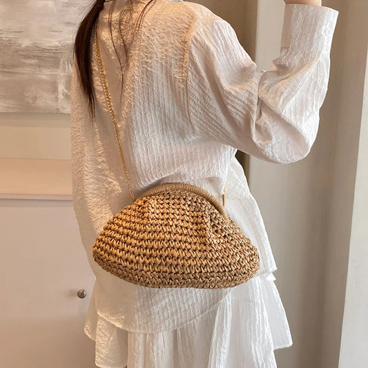 Weaving Crossbody Bag