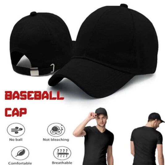 Adjustable Cotton Baseball Cap Casual