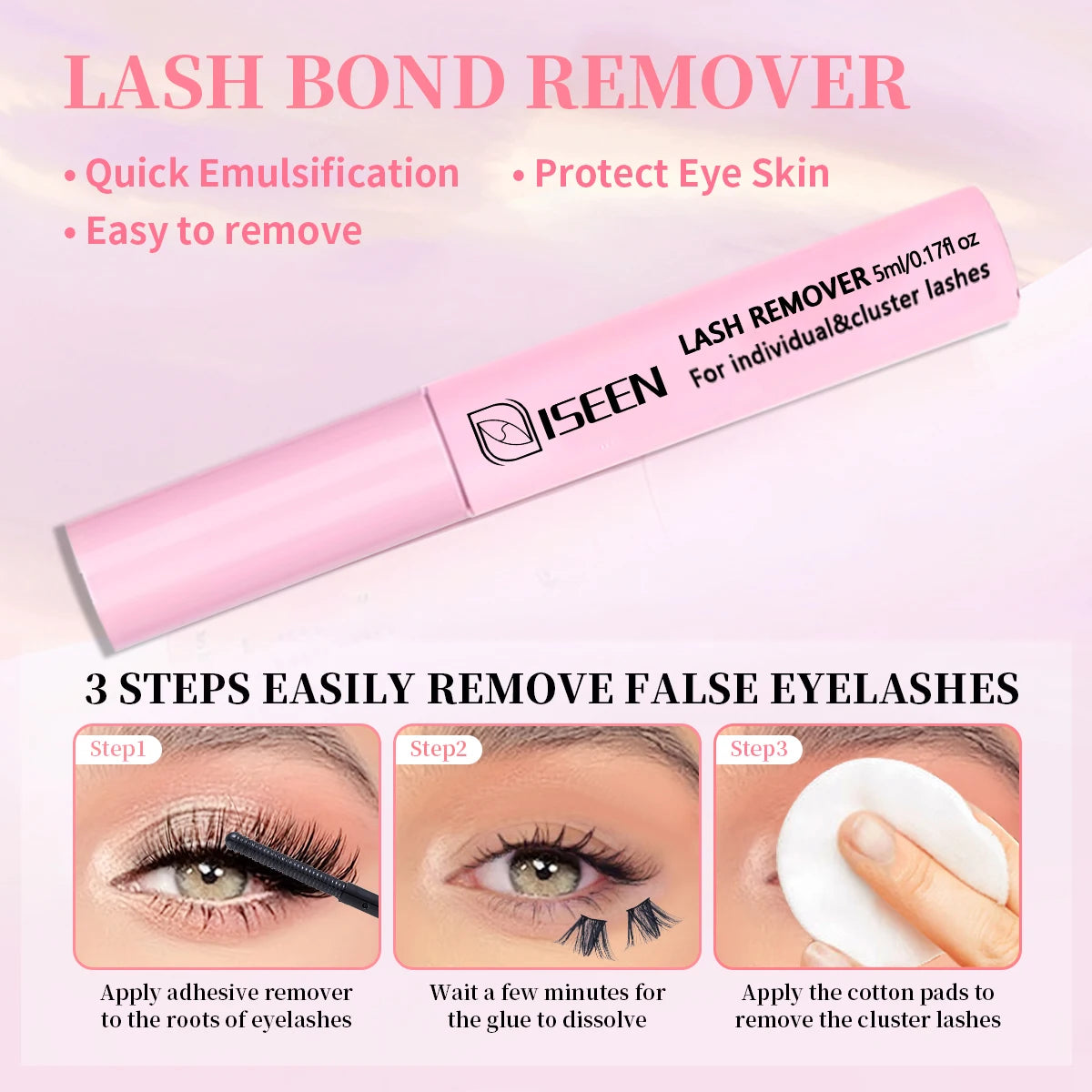 Set Large Eyelash Book
