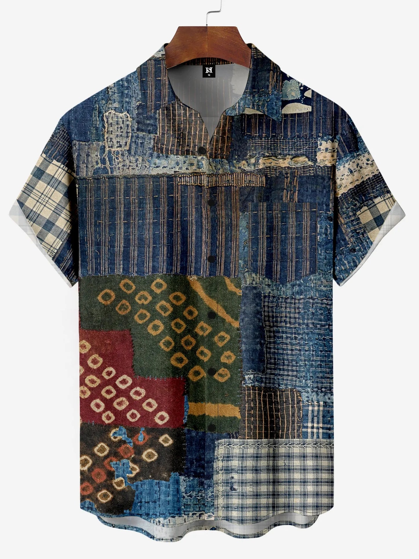 Beach Shirt Camping Short Sleeve
