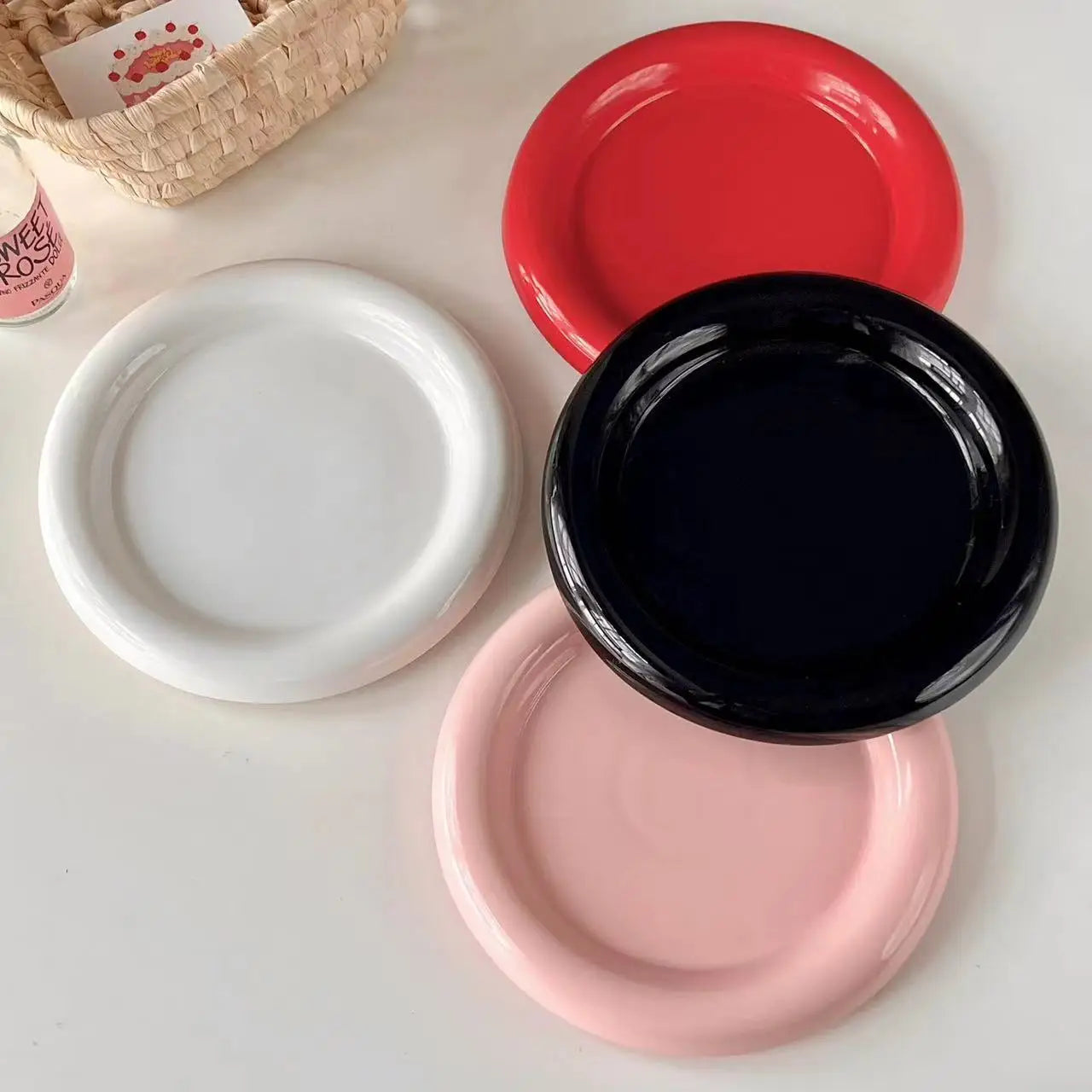 Tableware Ceramic Plate Main Course Kitchen Utensils