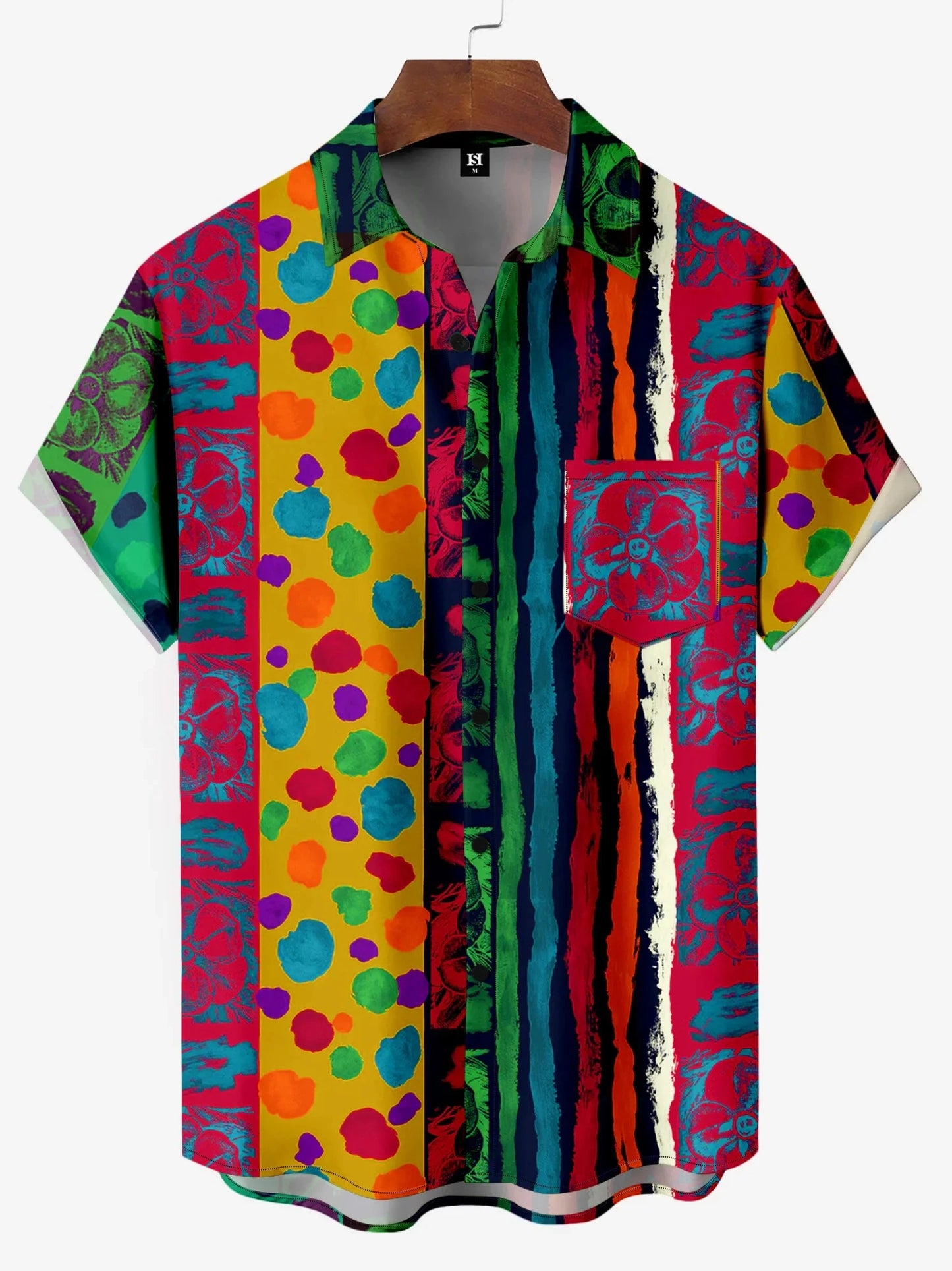 Beach Shirt Camping Short Sleeve