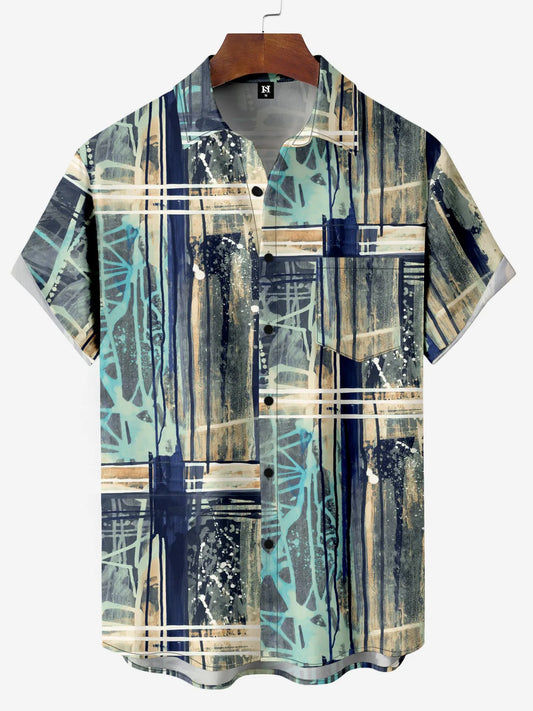 Beach Shirt Camping Short Sleeve