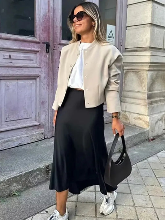 Flowy Summer Midi Skirt