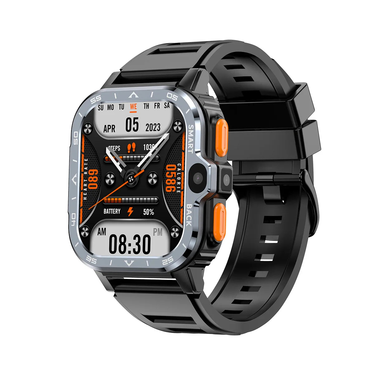 HD Dual Camera smart watch NFC 2G 4G Sim Card