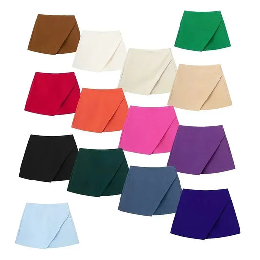 Skirt Shorts Casual Women's Skort