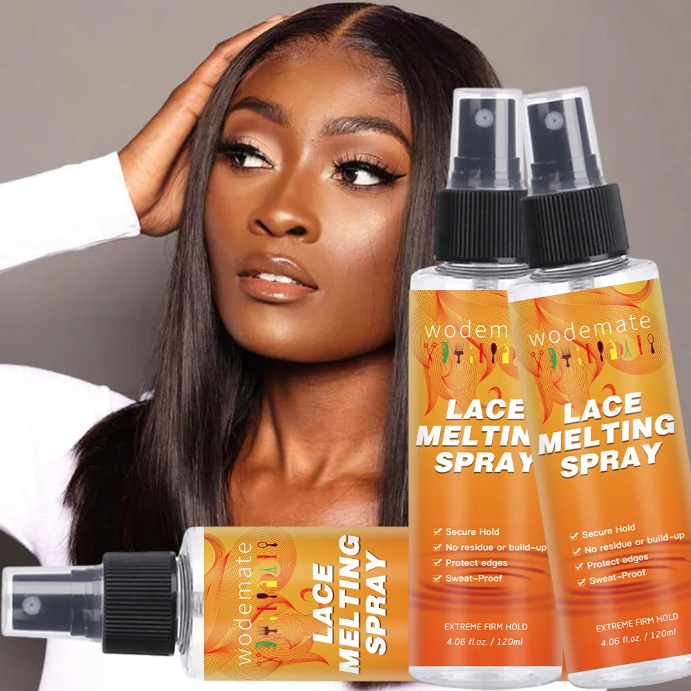 Melting Spray for Lace Wig Long Lasting Invisible