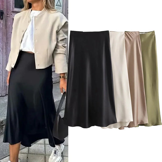 Flowy Summer Midi Skirt